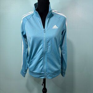Adidas Light Blue Track Jacket Med NWT             Lot J